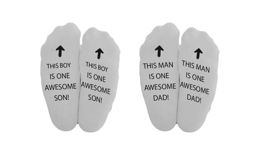 Image 15: Awesome Family Members Gift Socks