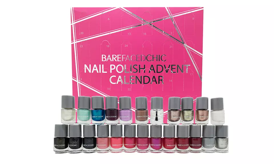 One, Two or Three Bare Faced Chic Advent Calendars in Choice of Variety - Image 3