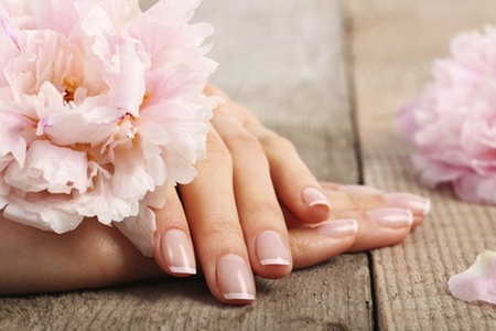 Gel Manicure with Regular Pedicure Pampering