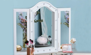 Homcom Tri-Fold Vanity Mirror