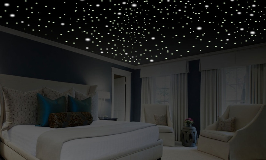 Image 2: Glow in the Dark Wall Stickers