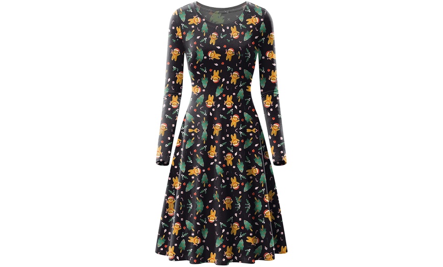 Image 11: Christmas Swing Dress