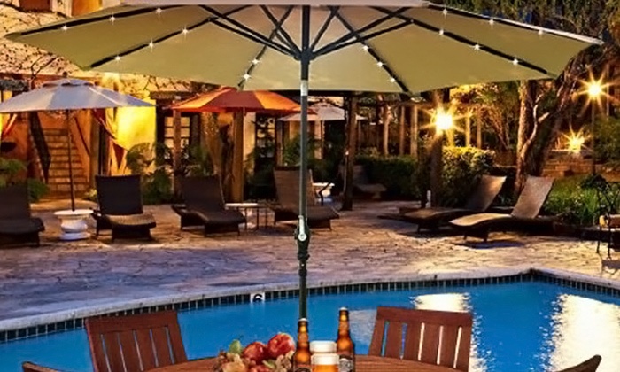 Mh Canada Inc Deal Of The Day Groupon Led Patio Umbrella