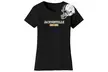 Women's Fitted Distressed Football Helmet T-Shirts. Plus Sizes Available. - Second Medium