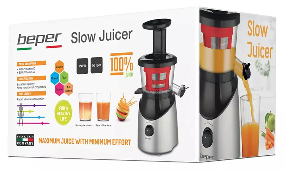 Beper Slow Juicer Kaltentsafter - Second Medium