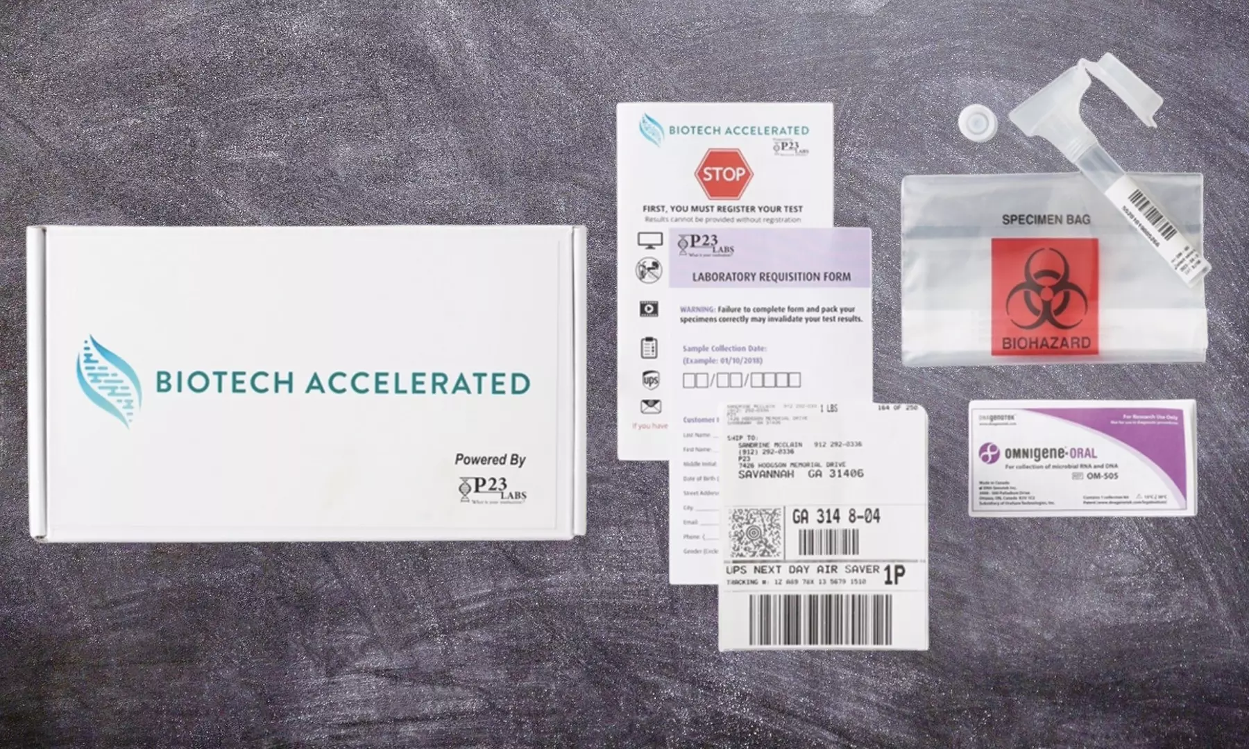 At-Home PCR COVID-19 Saliva Test - Primary Image