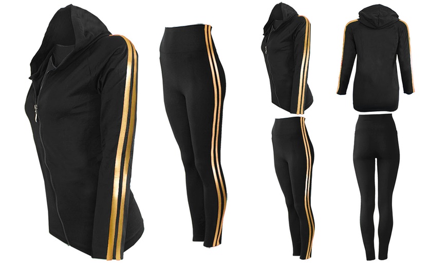 Image 3: Two-Piece Activewear Gym Suit