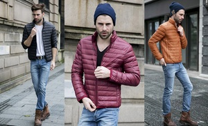 Men's 100% Down Puffer Jacket