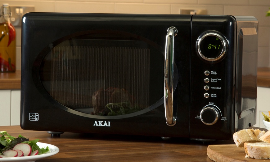 Image 2: Akai 20L Digital Microwave 700W