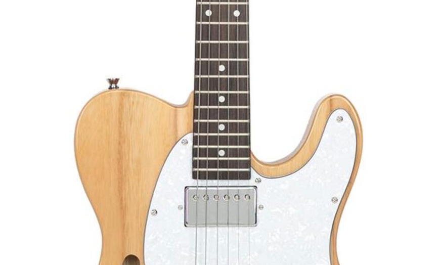 Image 5: Glarry GTL Semi-Hollow Electric Guitar