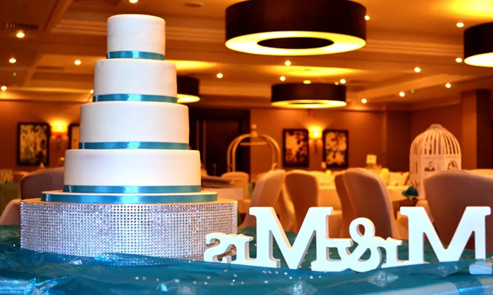 Two-Tier Wedding Cake