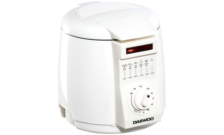 Image 2: Daewoo Mini Deep Fat Fryer 1 Litre with Odour Filter