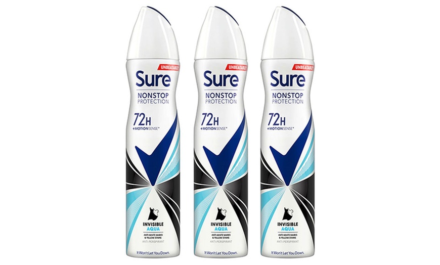 Image 8: Sure 72-Hour Non-Stop Protection Aerosol Spray