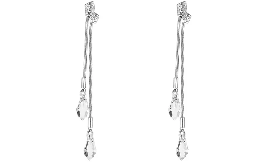 Image 8: Boucles d'oreilles ou collier "Elena" avec cristal autrichien