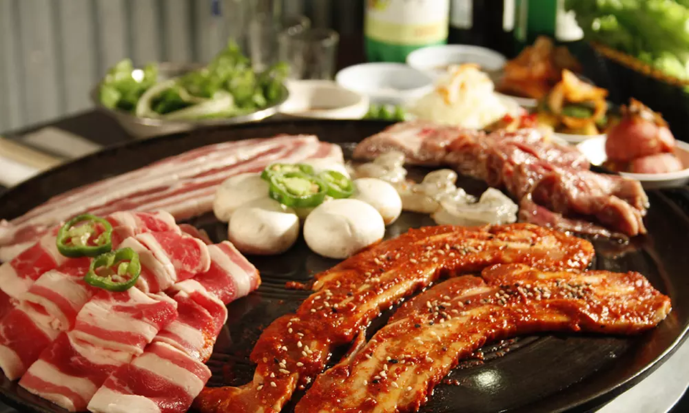 Food and Drinks at Honey Pig Korean BBQ (Up to 30% Off). Three Options Available. - Second Medium