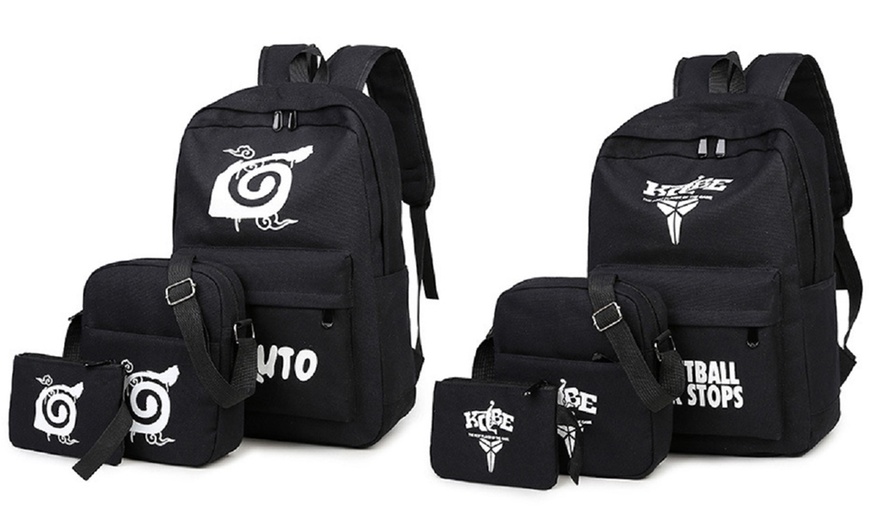 Image 19: Luminous Backpacks Three-Pc Set