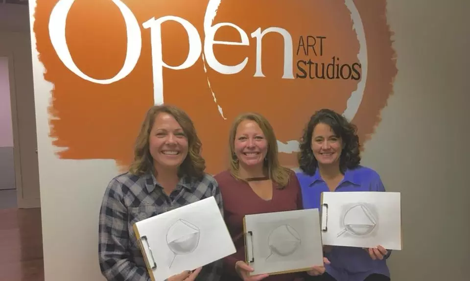 $20 for Two Tickets to BYOB Drink & Draw Greenville - Primary Image