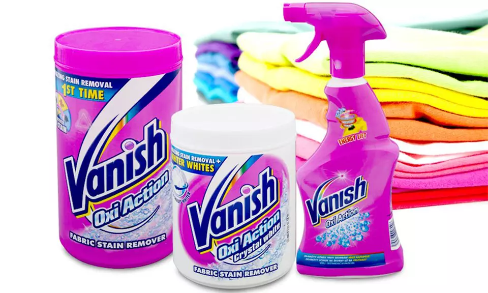 Vanish Oxi Action Pre-Wash Stain-Removing Spray or Powder - Primary Image