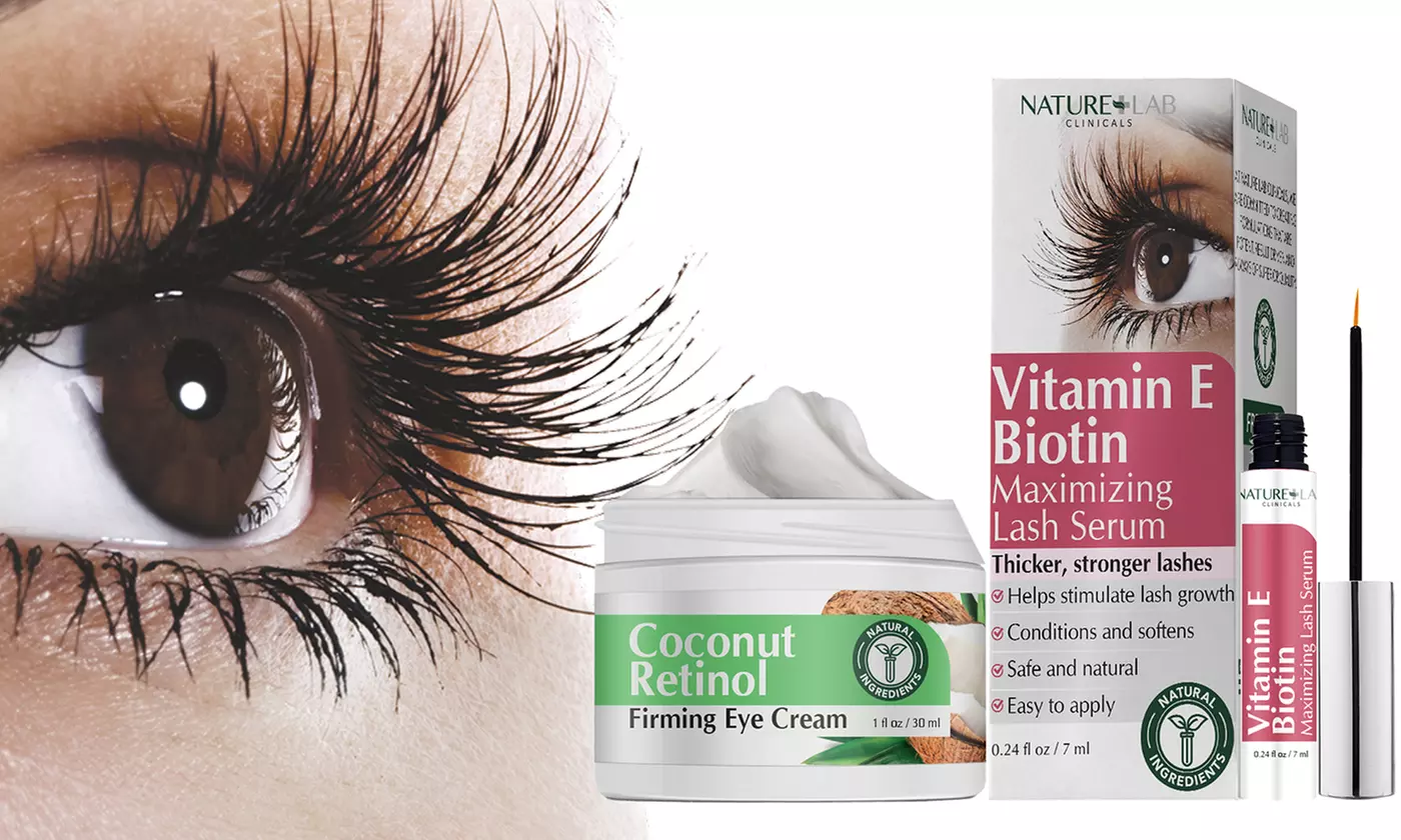 Nature Lab Firming Eye Cream and Maximizing Lash Serum - Primary Image
