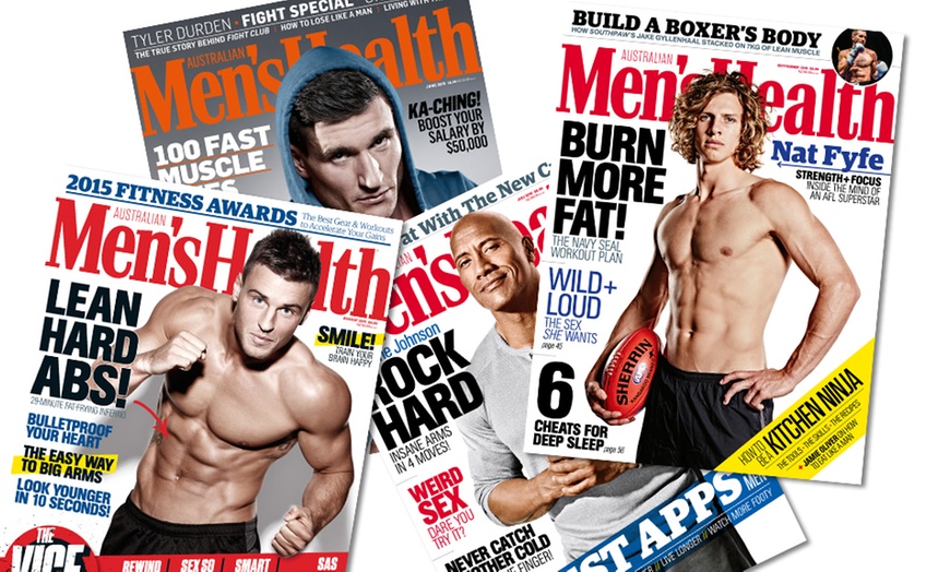 Image 1: Men's Health 1-Year Subscription