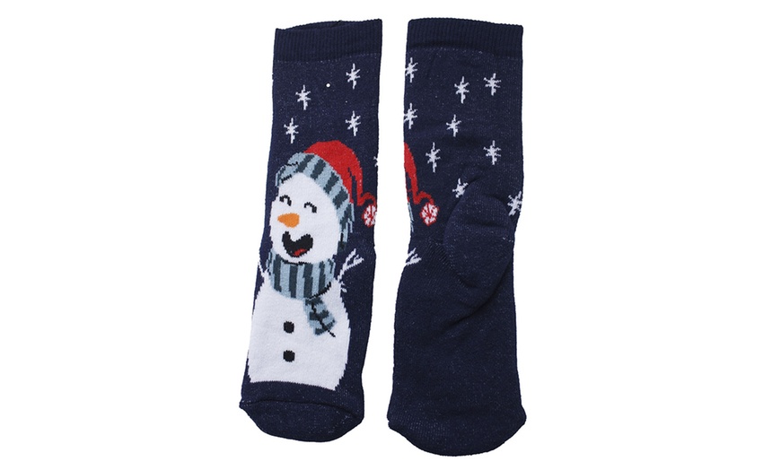 Image 5: 6 ou 12 paires de chaussettes de Noël