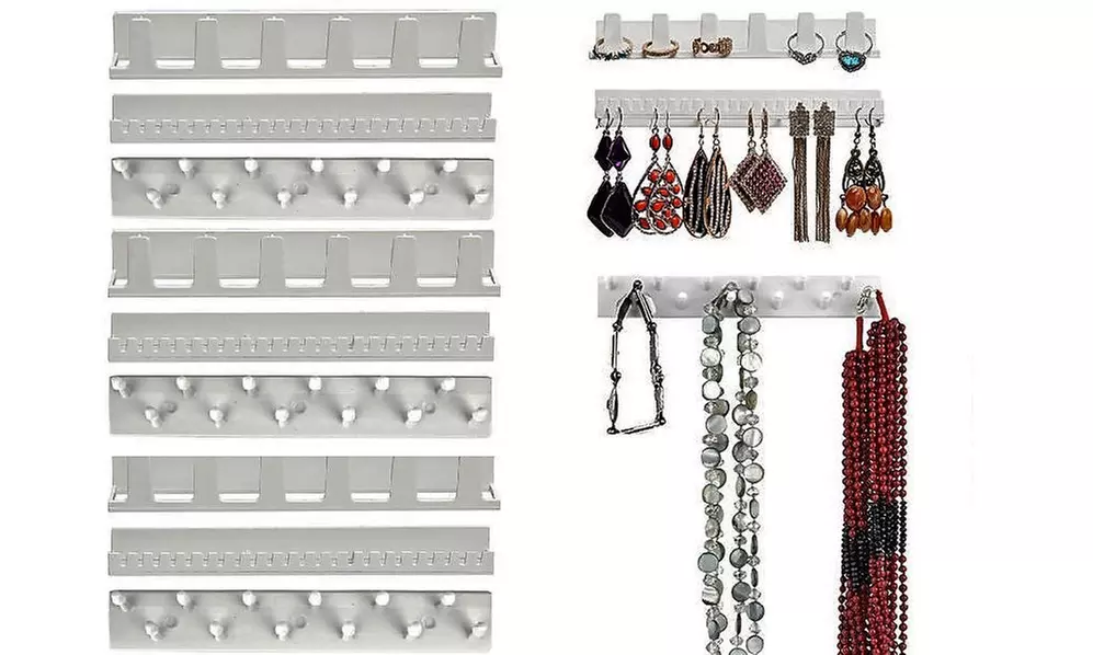 9er-Set Schmuck-Organizer zur Wandbefestigung - Primary Image