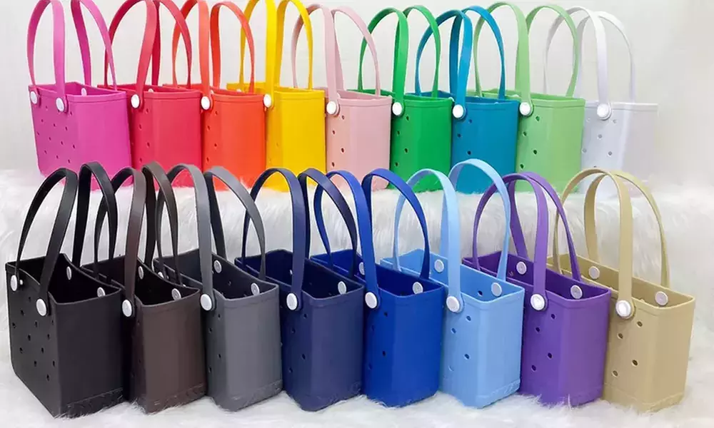 Get Mom beach-ready with these trendy, Waterproof Custom Beach Bags