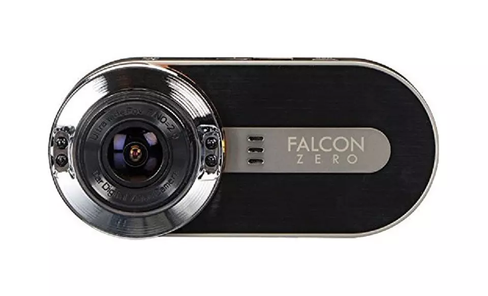 Falcon Zero F170+ Full-HD 1080p GPS Dash Cam with 32GB Class 10 SD Memory Card - Second Medium