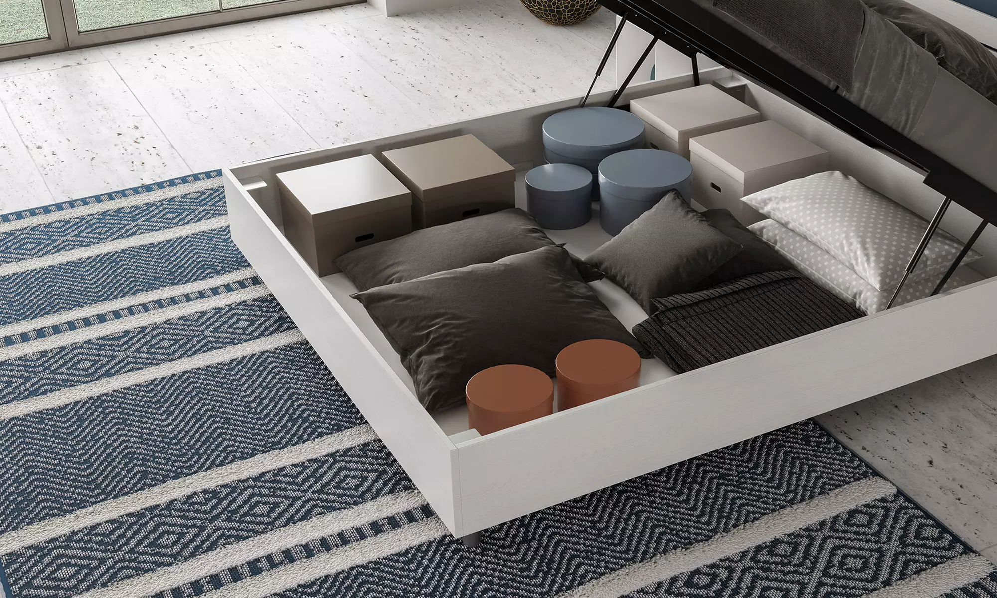 Letto matrimoniale Demas