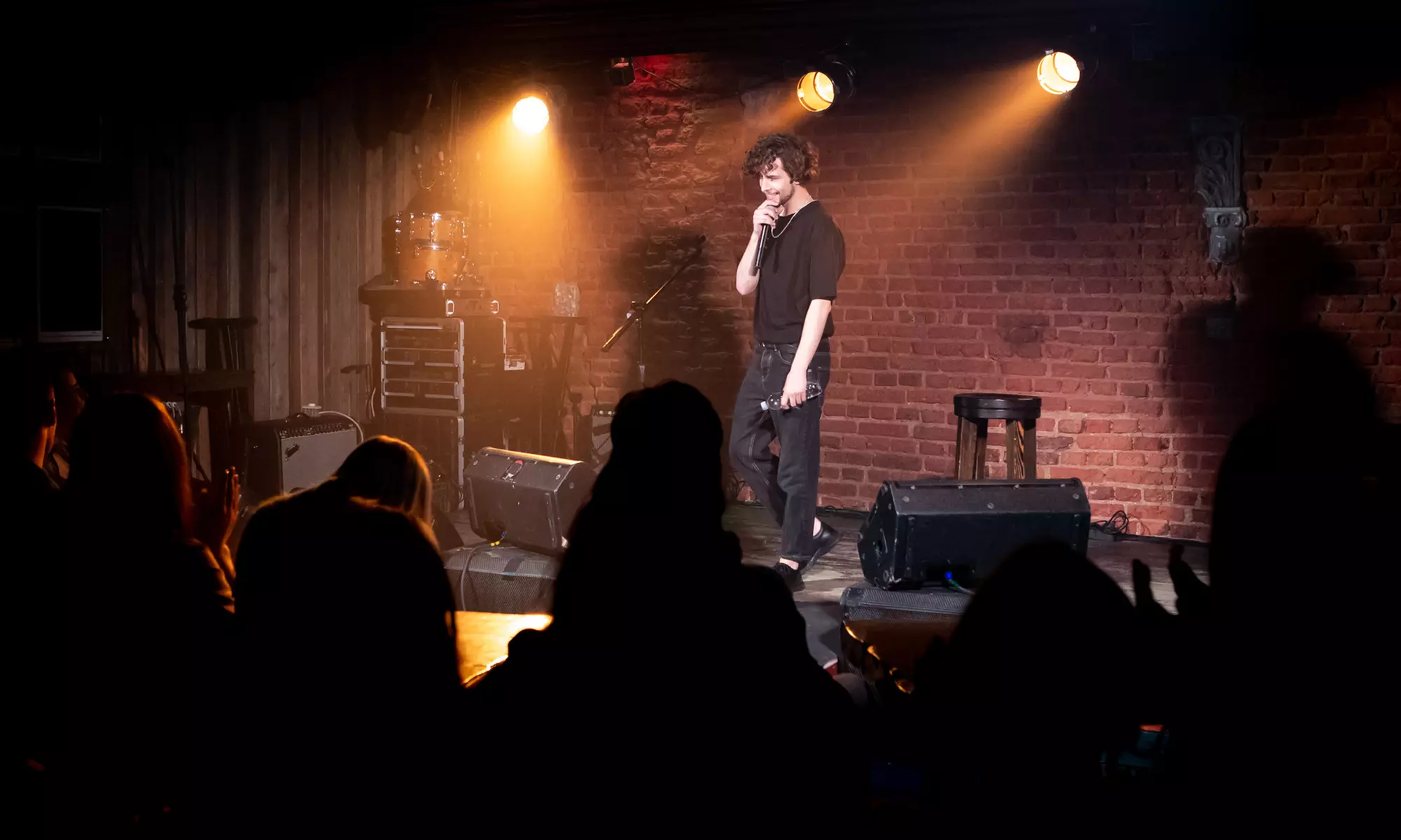 Comedy Night with Pizza and Drinks for Two or Four at Cafe Mode (Up to 57% Off) - Primary Image