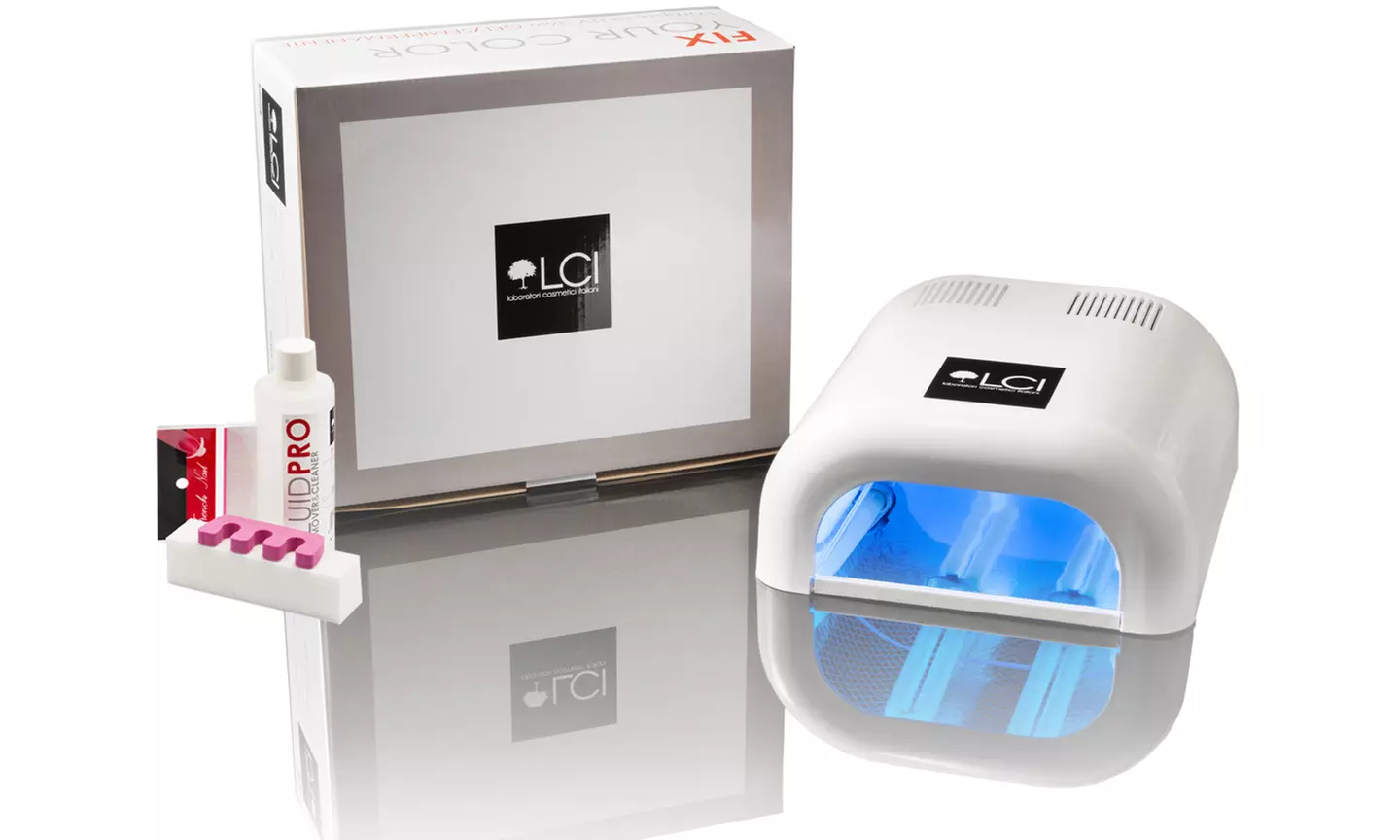 Kit lampada e smalti semipermanenti