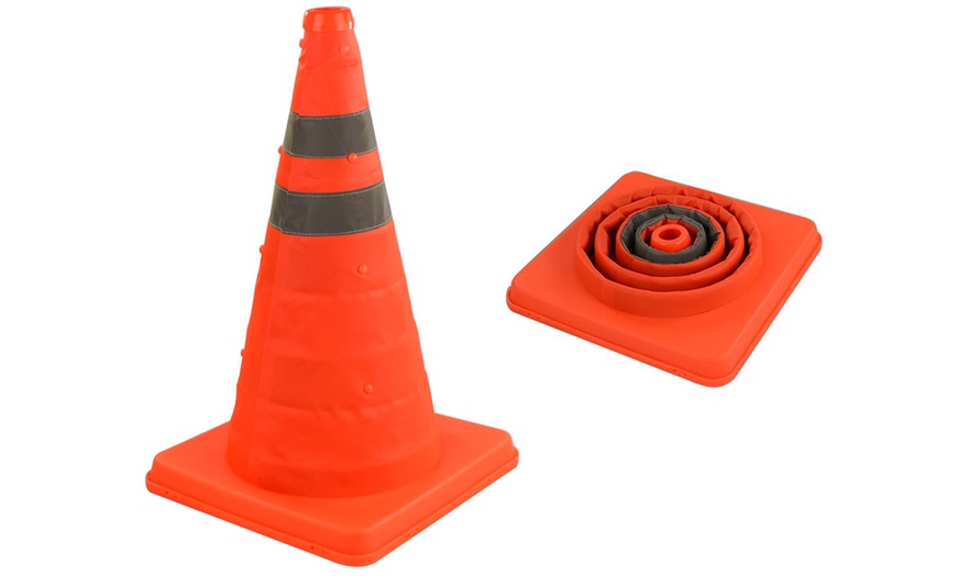 Image 1: Collapsible Safety Cone