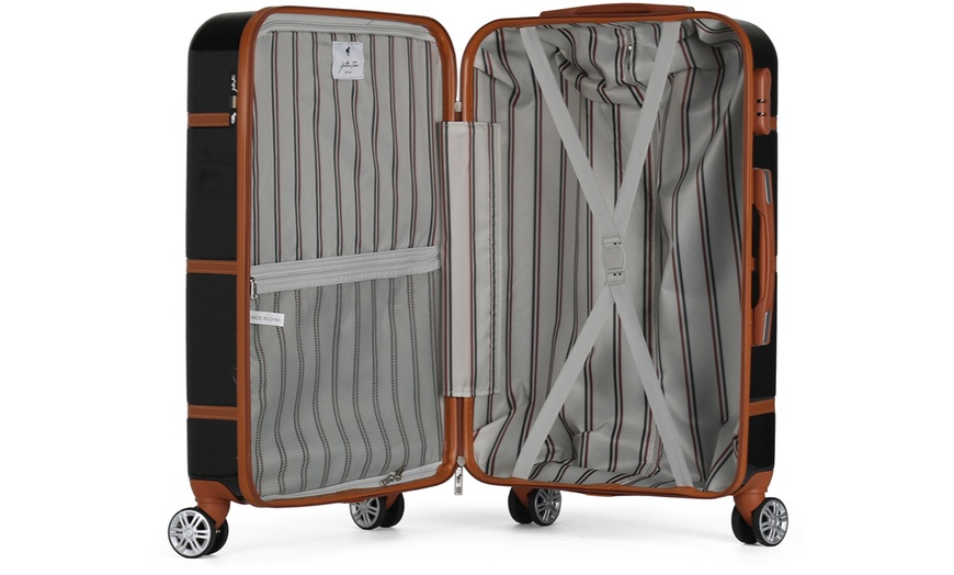 Image 5: Four Trolley Suitcases Set