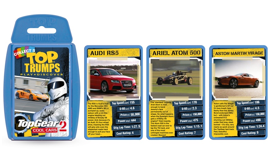 Image 4: Top Trumps Cars 3-Pack Bundle