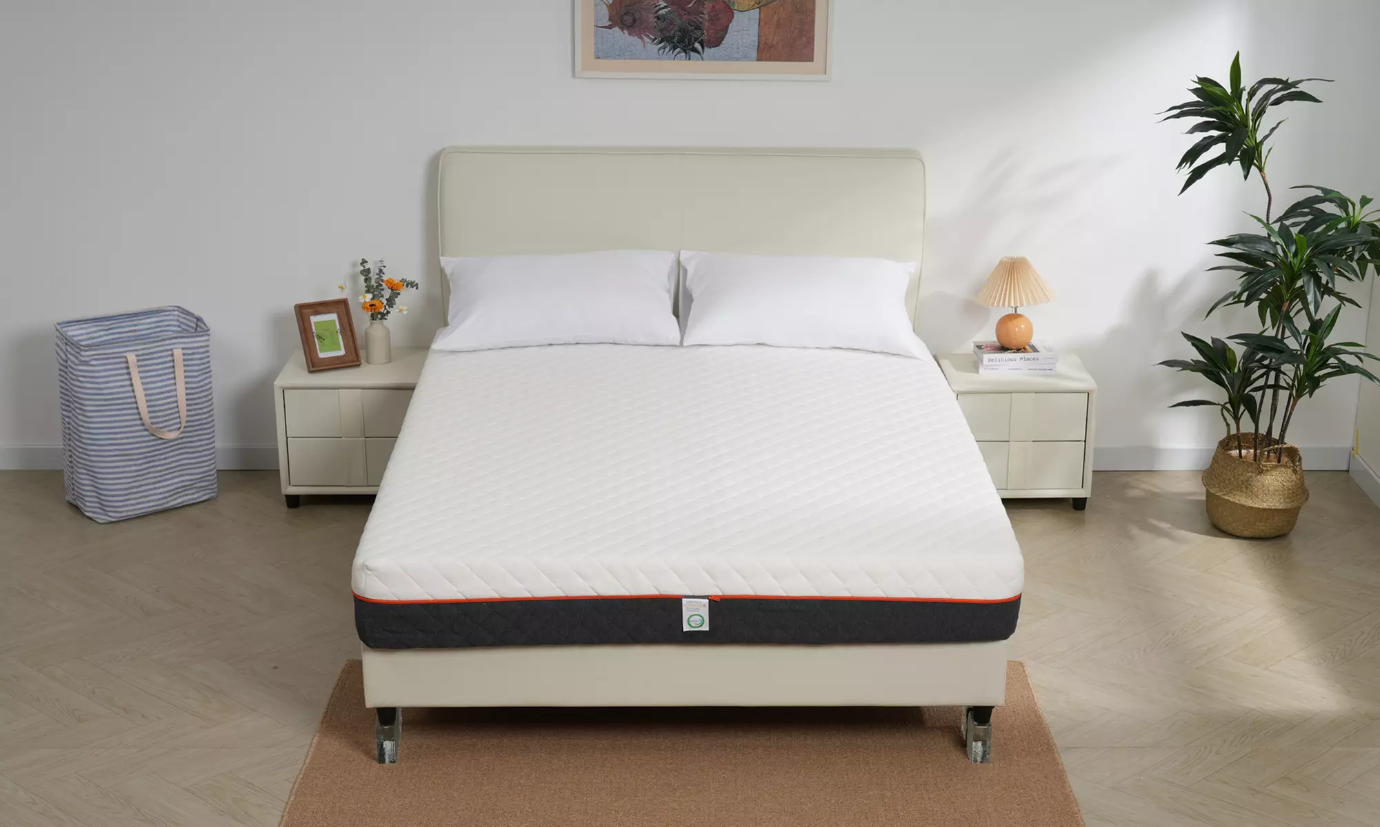 Memory-Schaum-Matratze mit 7 Ruhezonen