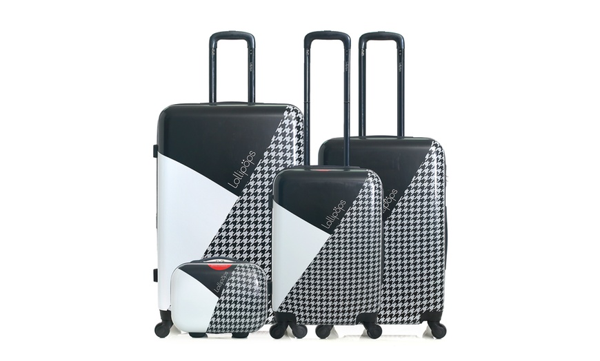 Image 17: Set of Three Suitcases and Vanity