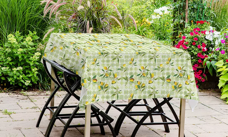 Nappe en toile cirée PVC résistante aux taches