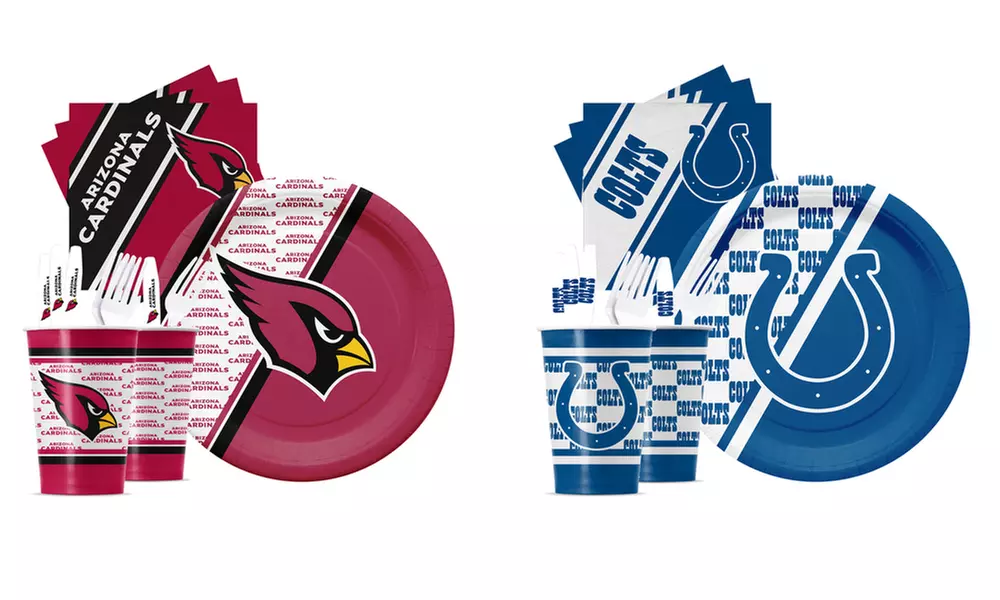 NFL Party Pack 20-Person Setting Set (80-Piece) - Primary Image