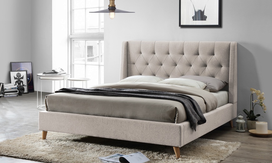 Up To 60% Off on Adelaide Platform Bed | Groupon Goods