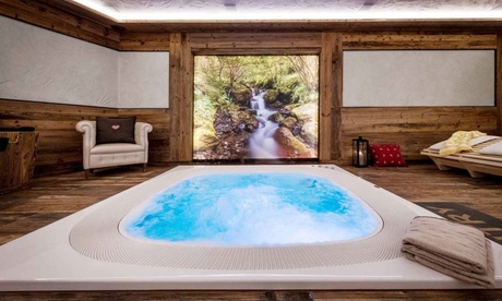 Ortisei: camera standard in mezza pensione con Spa per 2 persone presso l'Hotel Platz