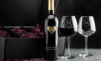 Personalized Wine Gift: Custom Etched Wine Bottles & Gift