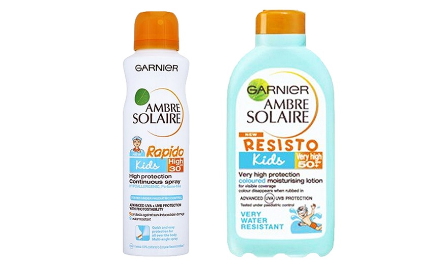 Image 1: Garnier Sun Cream and Lotion
