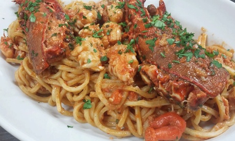 Menu siciliano di mare con dolce e vino, per 2 o 4, al ristorante La Cucina Di Casiraro (sconto fino a 69%