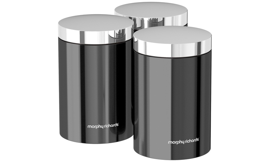 Image 10: Morphy Richards Set of Canisters