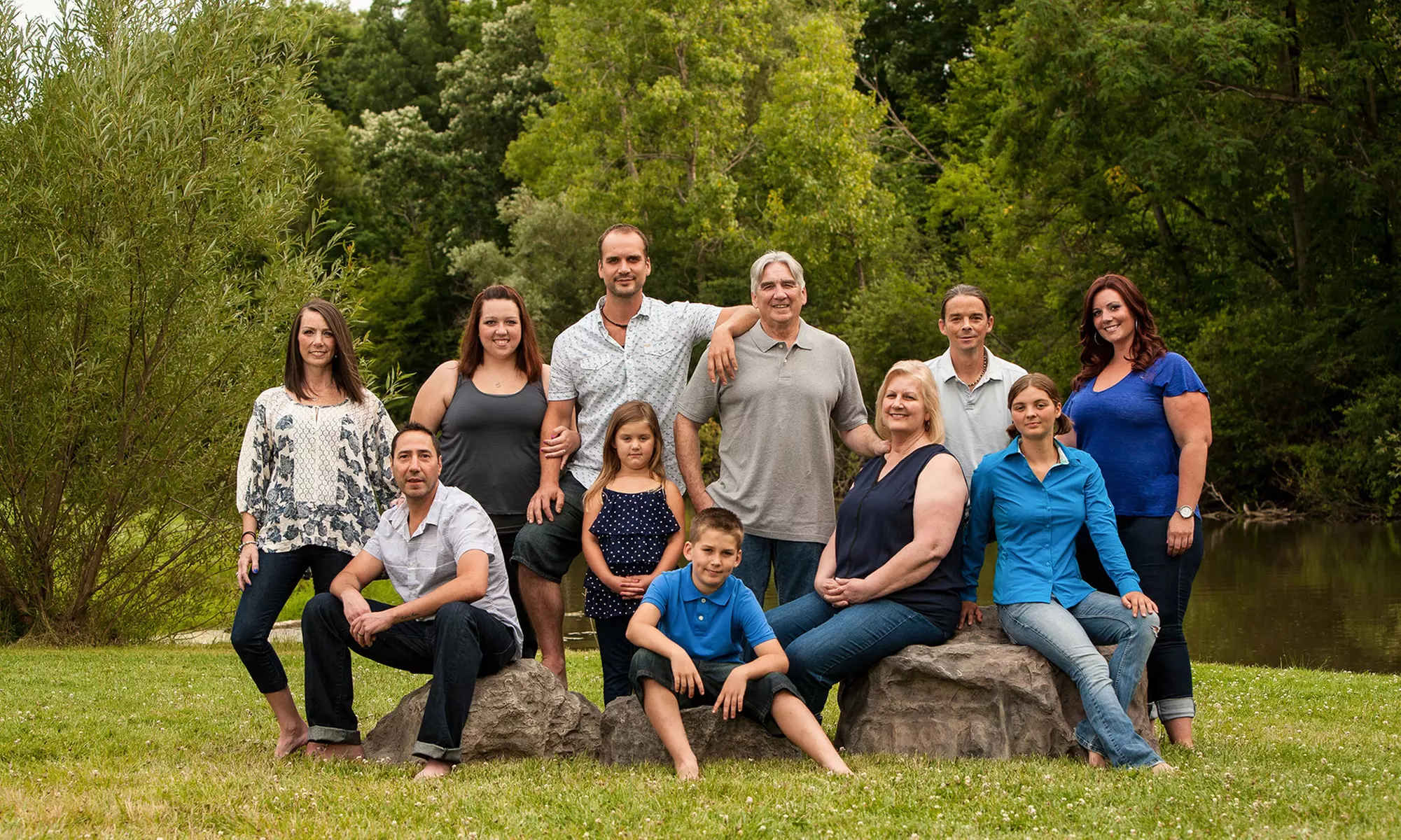 30 - 60-Minute Studio or Outdoor Family Photo Session with 16x20 Wall Mural at Bak Photography (Up to 87% Off) - Primary Image