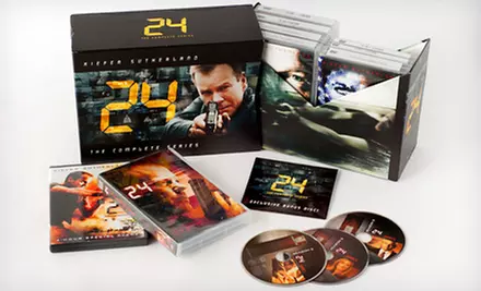 $110 for "24": The Complete Series DVD Boxed Set. Shipping Included ($356.93 Total Value) - Primary Image
