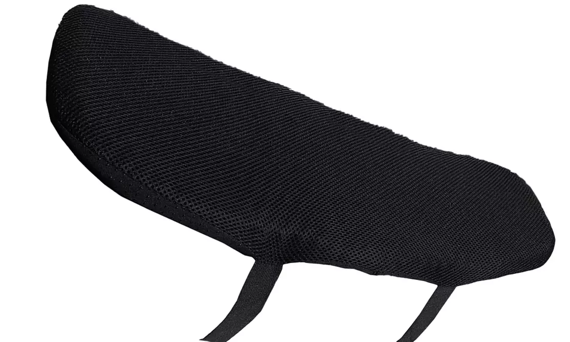 Cojín en gel 3D para asiento de moto, transpirable y flexible con tejido antideslizante - Primary Image