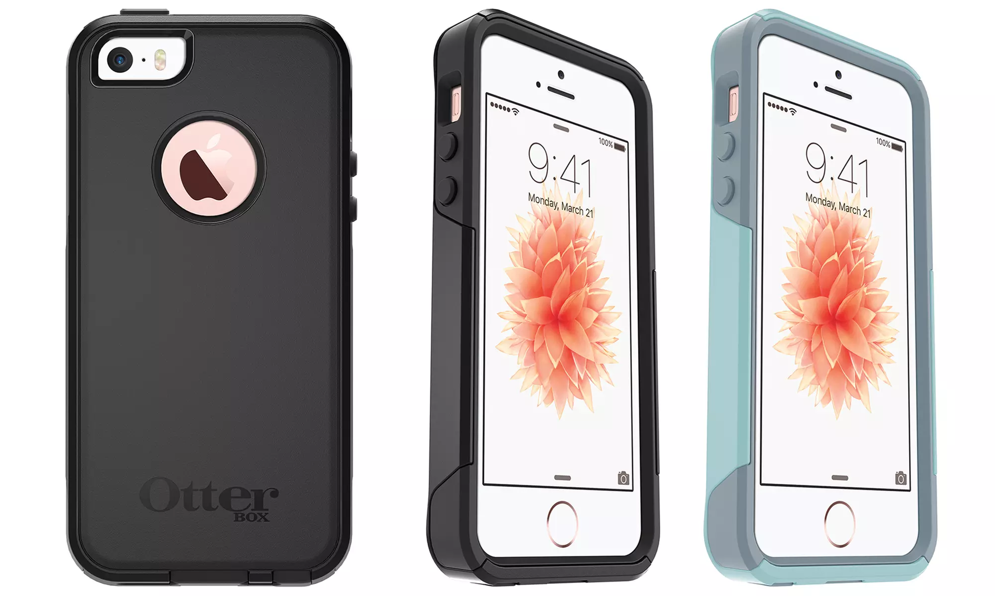 OtterBox Commuter Series Case for iPhone SE/5S/5 with Screen Protector - Primary Image