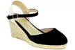 Mata Women's Espadrille Open Peep Toe Wedge Sandals - Second Medium