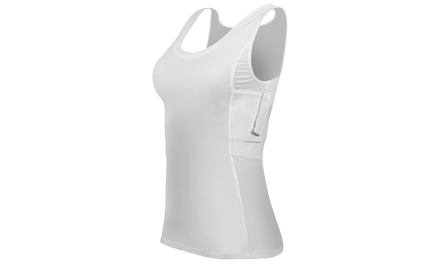 Concealment Clothes Women’s Compression Concealed Carry Holster Tank Top - Second Medium